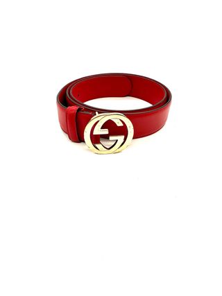 Cinturón Gucci rojo