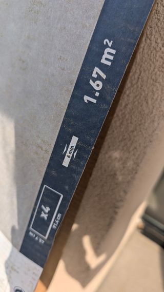 Piastrelle PVC effetto Corten Gerflor Rigid Lock55