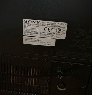 TV Sony Bravia 46"  +  Crome Cast