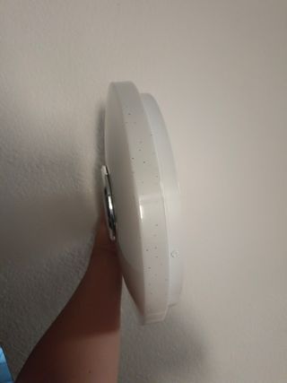 Lámpara altavoz Bluetooth blanca