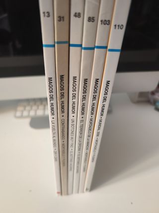 Tebeos Magos del Humor (13, 48, 85, 103, 110)