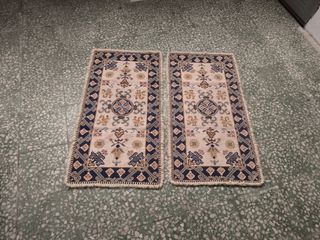 2 tappeti Arraiolos camera da letto