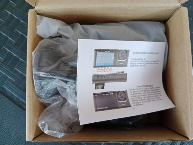 Cámara DVR HD 1080p Dual Dashcam