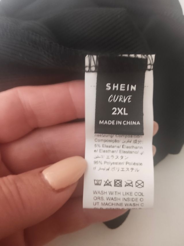 Body negro - talla XXL 