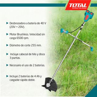 Desbrozadora TOTAL 20V Brushless