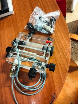 Porta-sondas para piscina