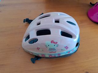 Casco bici Hello Kitty niña