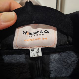 Abrigo Porteo Wombat & Co. talla XXL