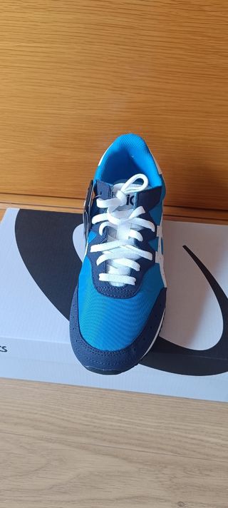 Zapatillas Asics Tarther OG - Azul y Blanco