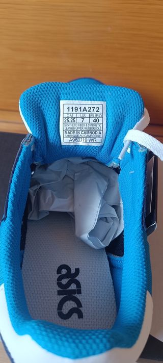 Zapatillas Asics Tarther OG - Azul y Blanco