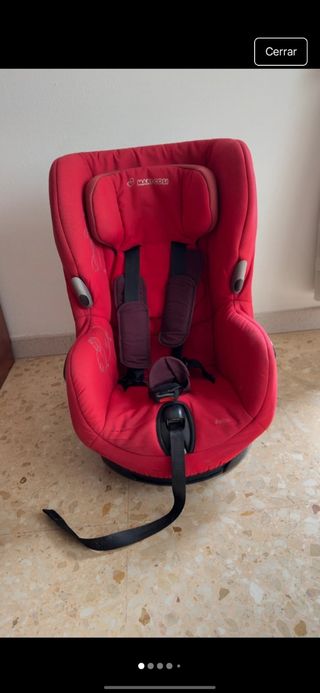 Silla coche Maxi-Cosi roja