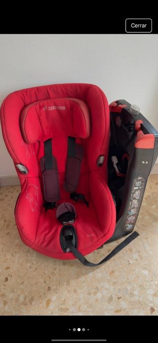 Silla coche Maxi-Cosi roja