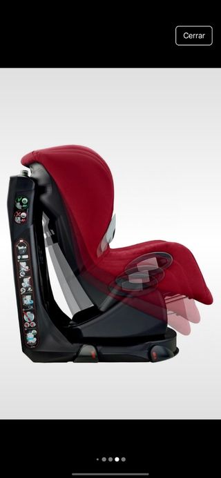 Silla coche Maxi-Cosi roja