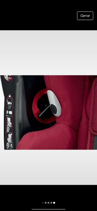 Silla coche Maxi-Cosi roja