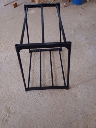 Expositor metálico negro