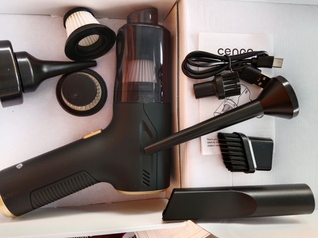 Aspiradora de coche portátil