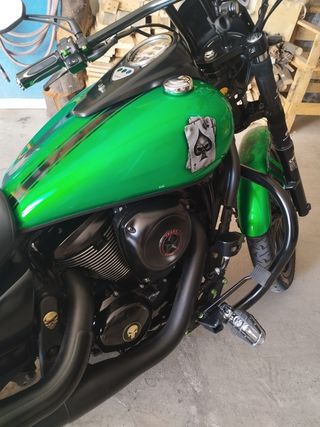 Kawasaki VN900: Impecable + extras