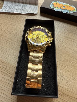 Reloj Zhowe dorado