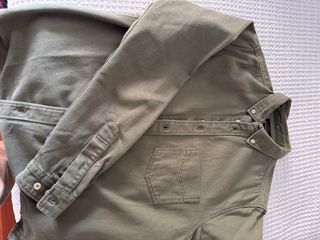 Camisa Zara verde militar M