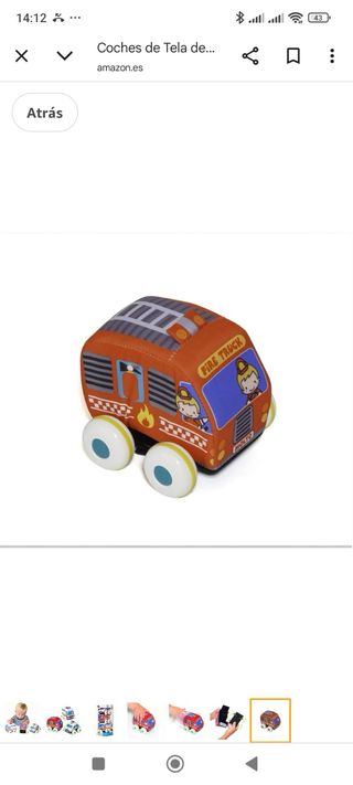 Coches Tela Cars&Fun - Bebés