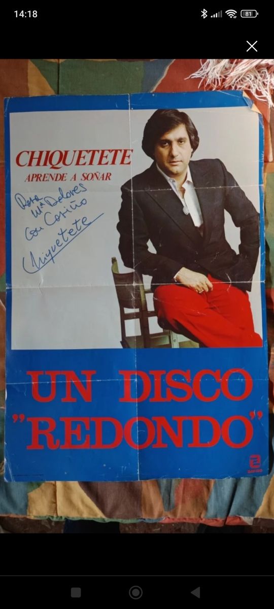 Poster Chiquetete - Un Disco Redondo