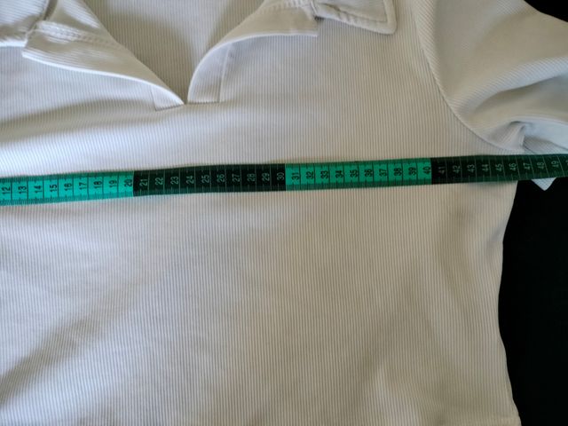 Crot top blanco manga corta