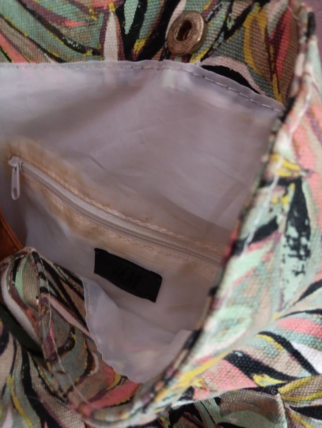 Bolso playa HM multicolor