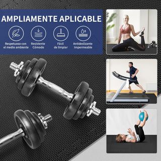 Alfombra Gimnasio 12 piezas EVA Suelo puzzle NUEVO