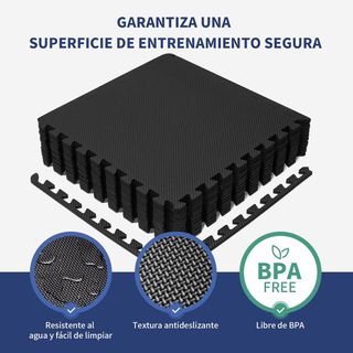 Alfombra Gimnasio 12 piezas EVA Suelo puzzle NUEVO