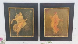 2 Cuadros Estilo Griego