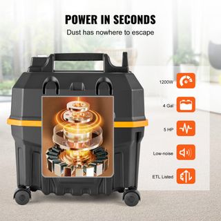 Aspirapolvere portatile da officina secco/umido 15