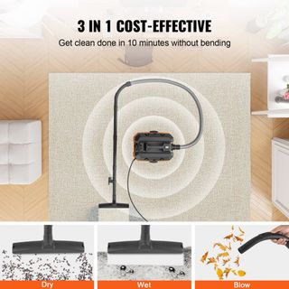 Aspirapolvere portatile da officina secco/umido 15