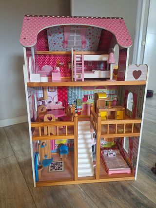 Casita Muñecas Madera Infantil