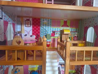 Casita Muñecas Madera Infantil