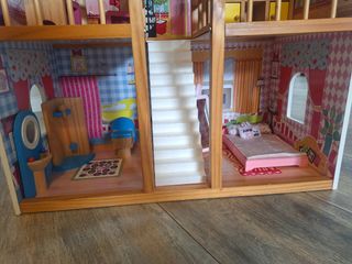 Casita Muñecas Madera Infantil