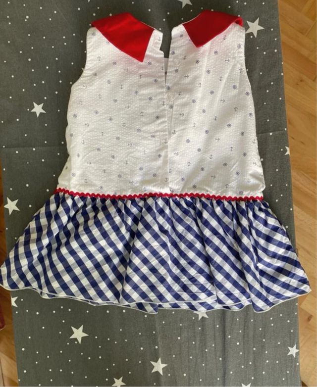 Vestido niña marinerito