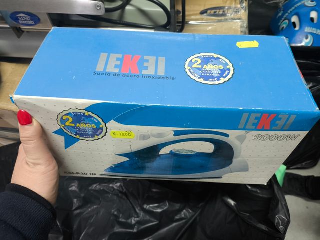 Plancha IEK3I 2000W - Acero inoxidable