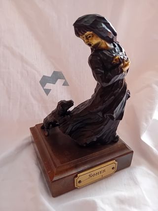 Pareja figuras bronce SoHer