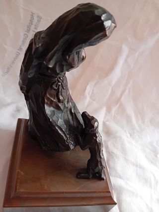 Pareja figuras bronce SoHer