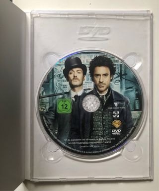 Sherlock Holmes Libro dvd