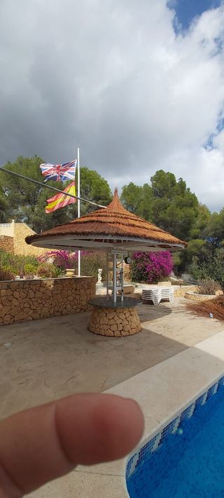 Sombrilla pérgola jardín - NUEVA