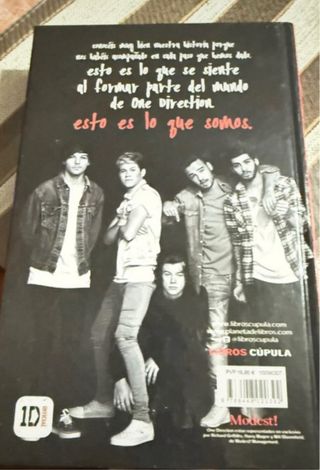 Libro One Direction: Quiénes Somos