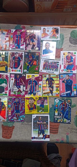 Cromos FC Barcelona: Lote Laminas
