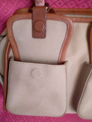 Bolso Burberry beige y marrón