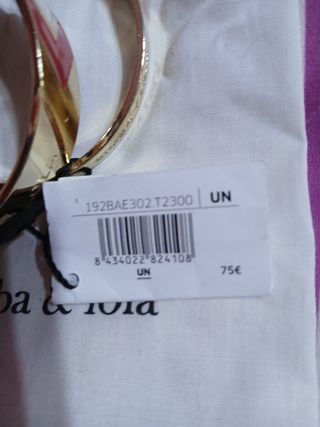 Brazaletes BIMBA Y LOLA dorados