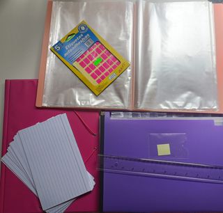 Pack organizador: carpetas y accesorios