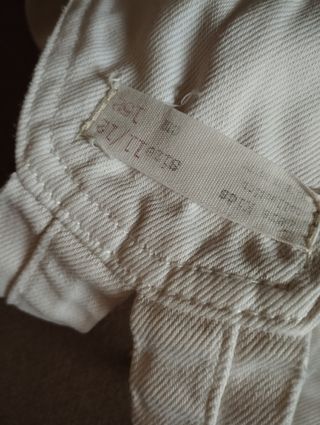 Peto vaquero blanco