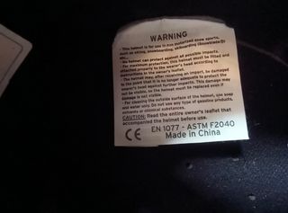 Casco esquí