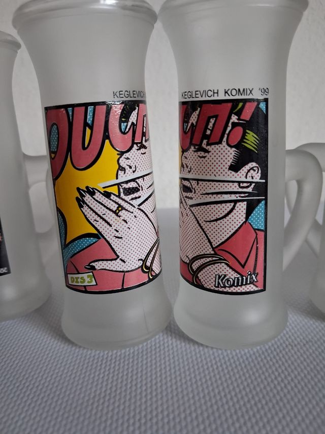 6 Bicchieri shot vintage Keglevich