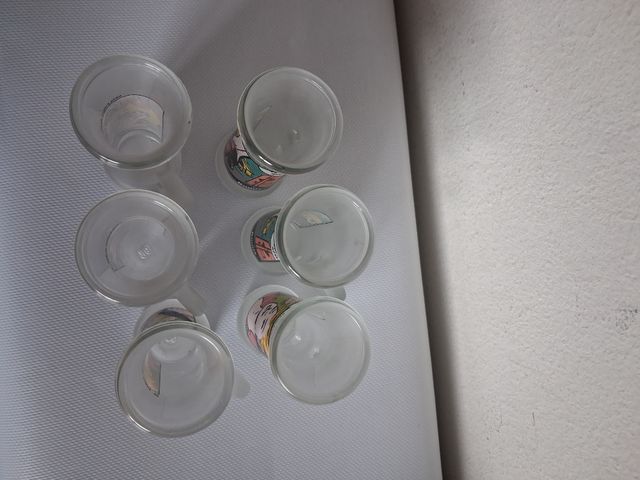 6 Bicchieri shot vintage Keglevich